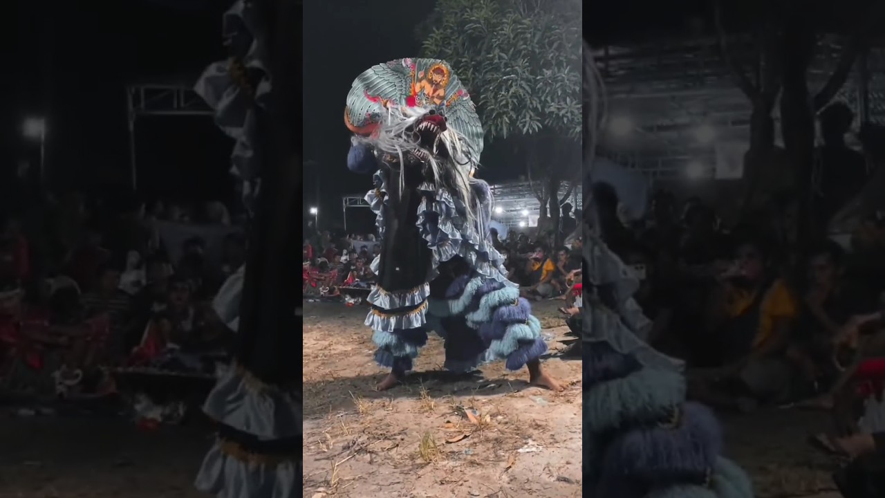 JJ barongan devil#barongan devil abu abu salto#shorts
