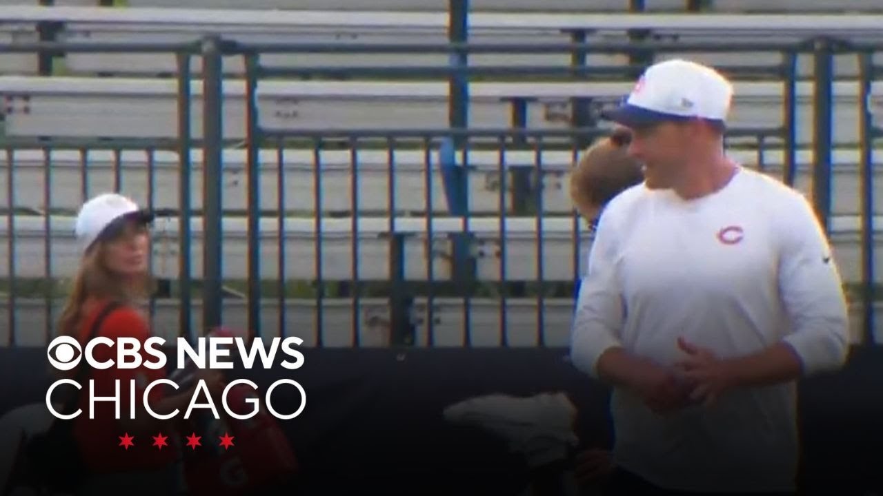 New Bears head coach Ben Johnson's addresses pulling first team offense from field