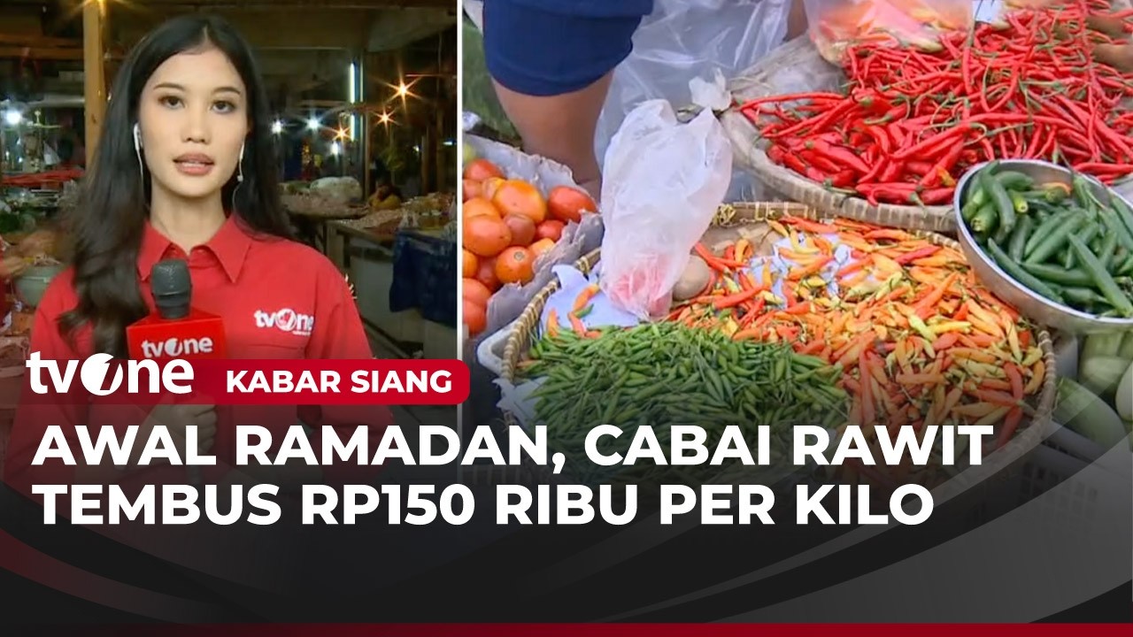 Waduh! Harga Cabai Naik Signifikan hingga Rp150 Ribu Per Kilogram | Kabar Siang