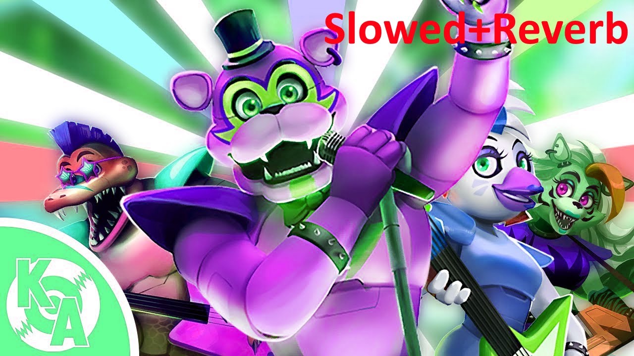 Mega Pizzaplex ▶ FNAF SECURITY BREACH SONG (Slowed+Reverb)