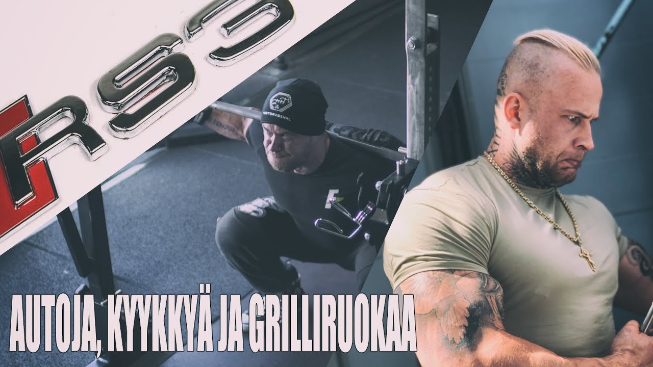 Autoja, kyykky&auml; ja grilliruokaa