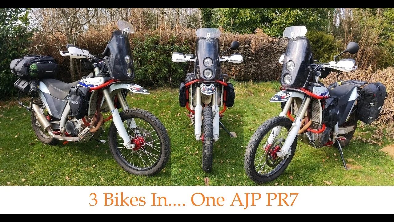 3 Bikes in One, AJP PR7
