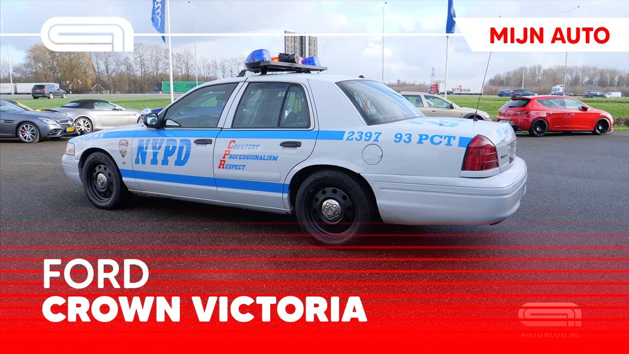 Mijn Auto: Ford Crown Victoria (NYPD politieauto) van Jacco