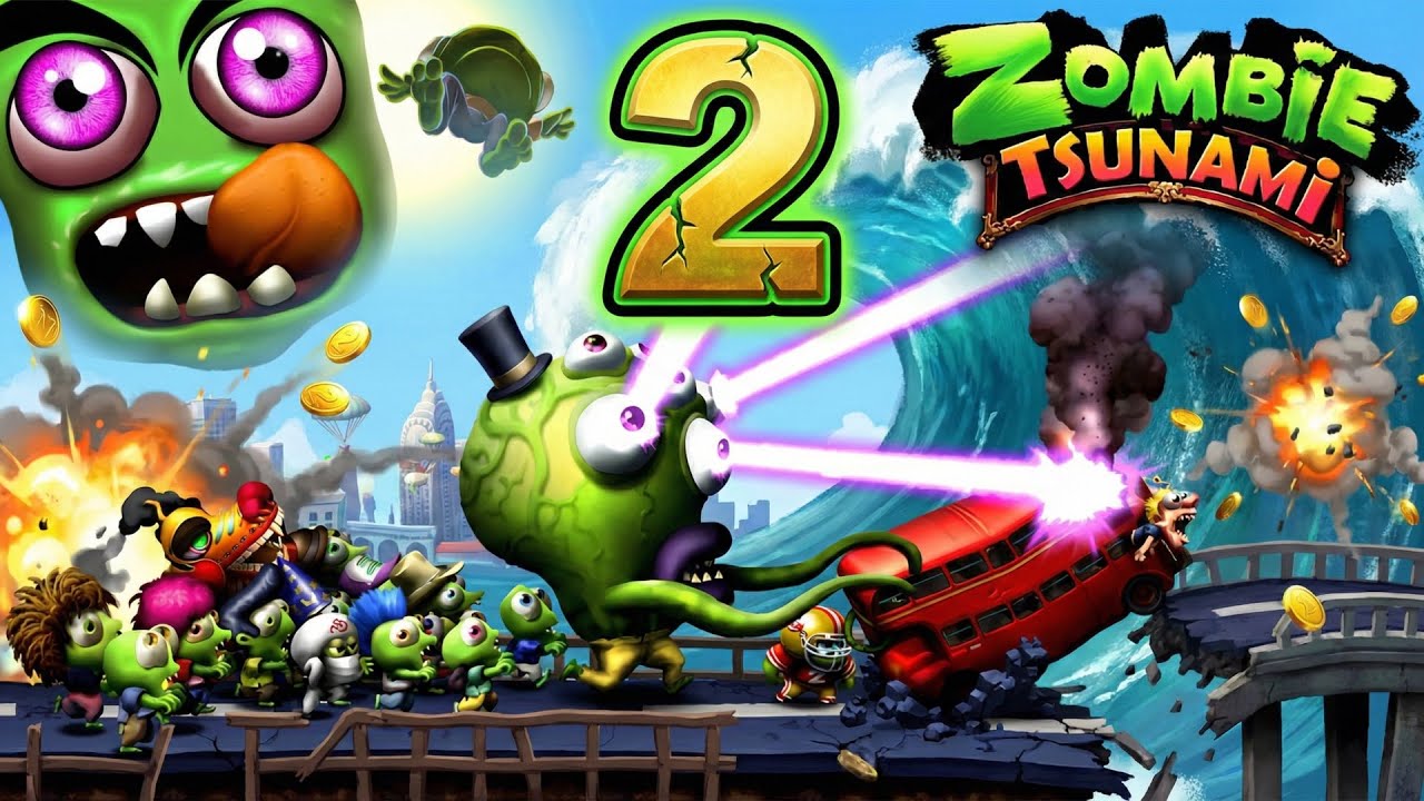 🧟‍♂️ HUGE ZOMBIE HORDE! 🌊 | Zombie Tsunami World Record Run? 🚀#ZombieTsunami #EndlessRunner 