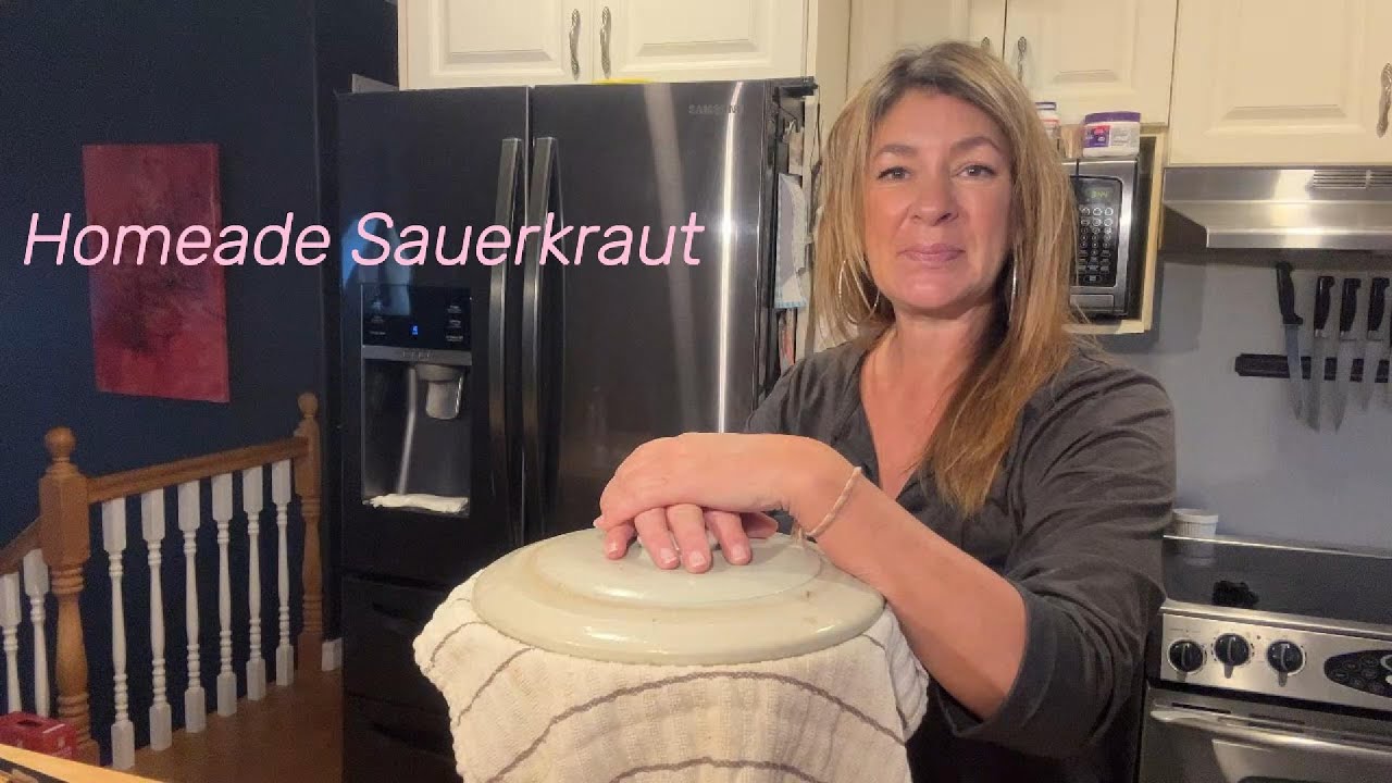 How to make Sauerkraut in a Crock