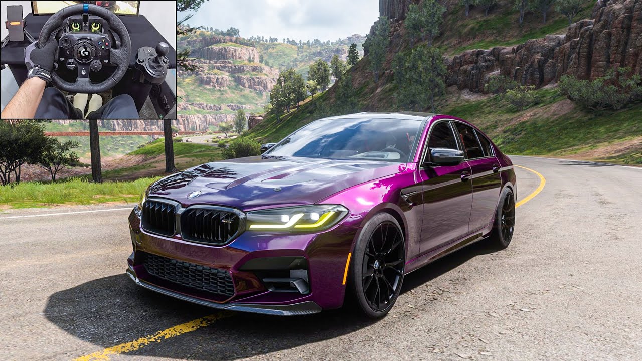 BMW M5 CS 800HP - Forza Horizon 5 | Logitech G923 Steering Wheel