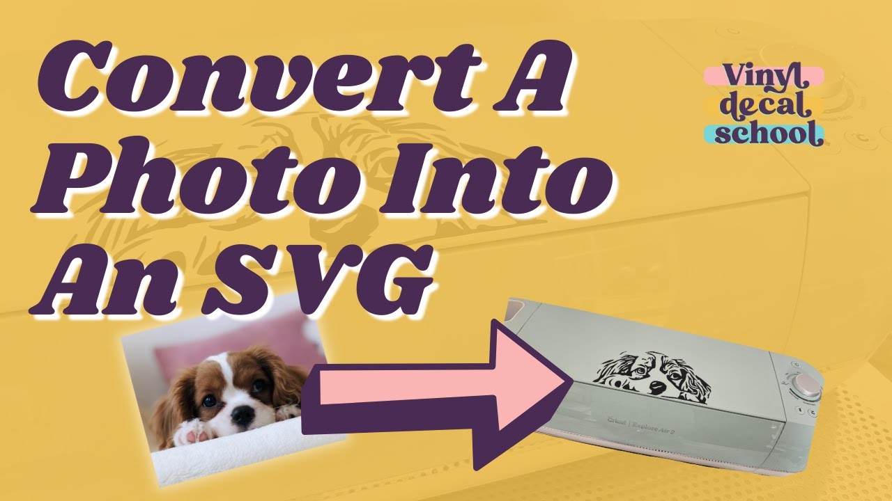 Как конвертировать фотографию в SVG (простой способ), чтобы можно было сделать виниловую наклейку...