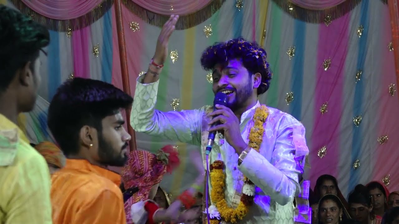 बारह-बारह कोस गणगौर माँ थारी फुलबाड़ी कोन करे रखवाली - गायक धर्मेंद राजपूत गणगौर मंडल गोंदा गाँव