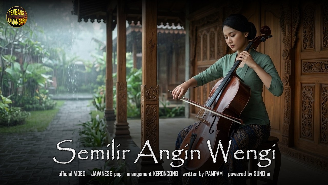 Tersyahdu 🥺 | SUMILIR ANGIN WENGI Tembang Tamansari | Lagu Jawa Keroncong Menyentuh Hati
