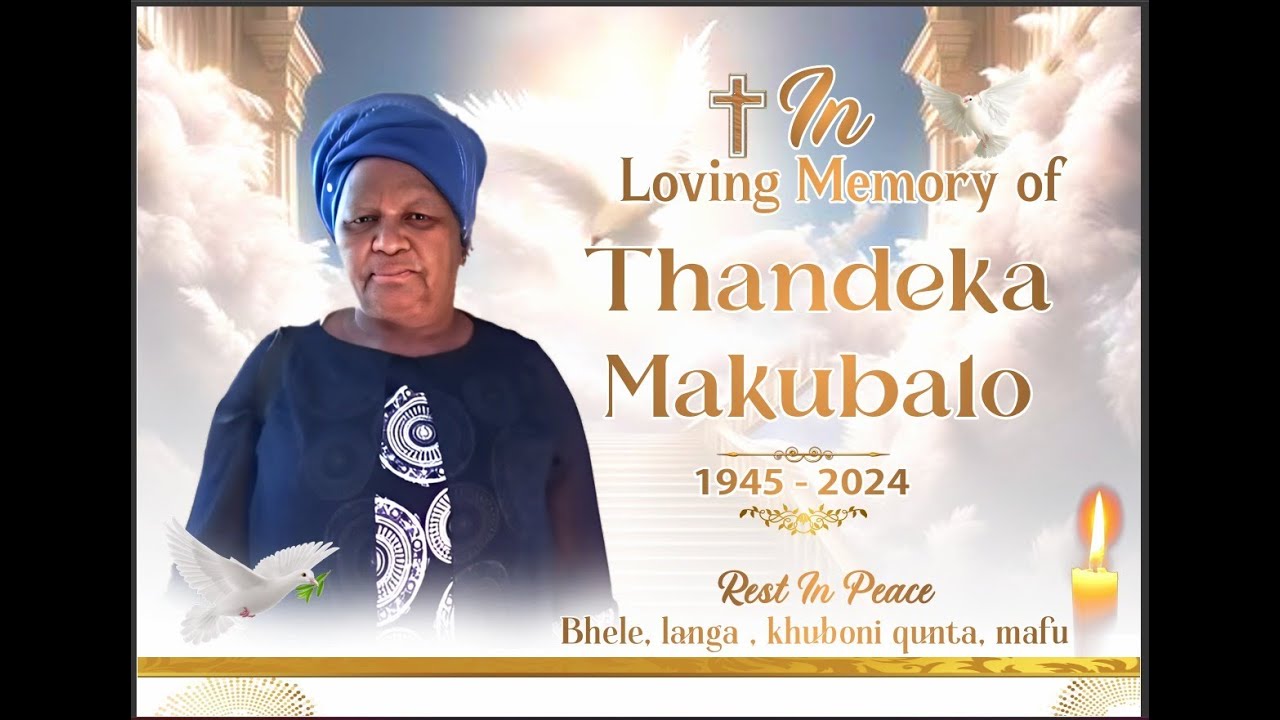 The Funeral of Thandeka Makubalo