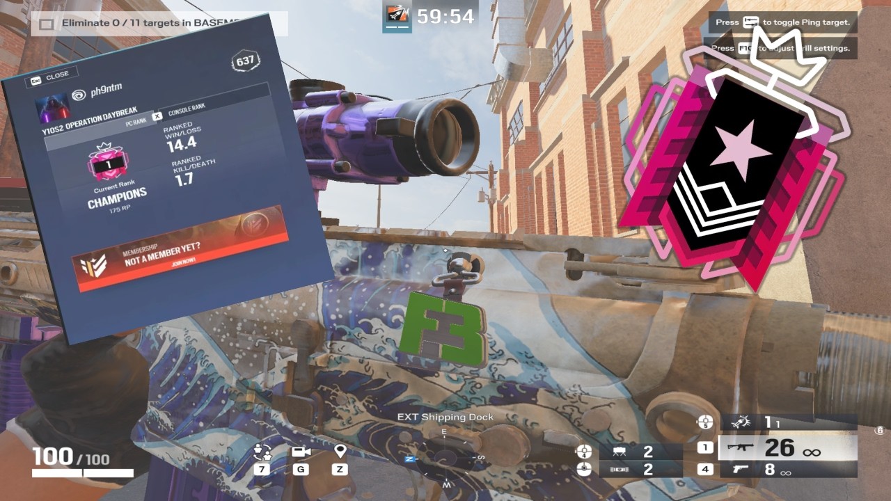 .0001% Siege Gameplay