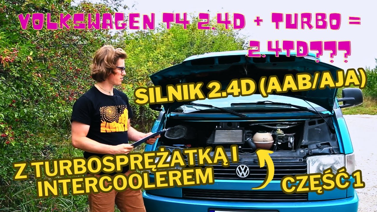 Volkswagen T4 2.4D (AAB/AJA) + TURBO + Intercooler