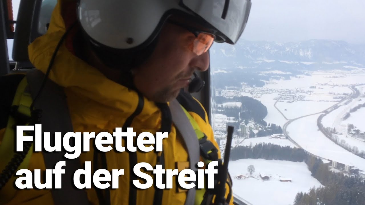 Flugretter auf der Streif: Die gelben Engel von Kitz