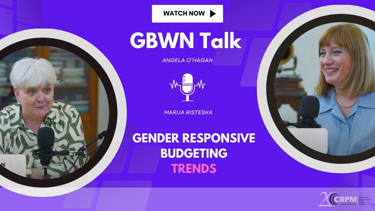 GBWN Talk: Trends in Gender Responsive Budgeting