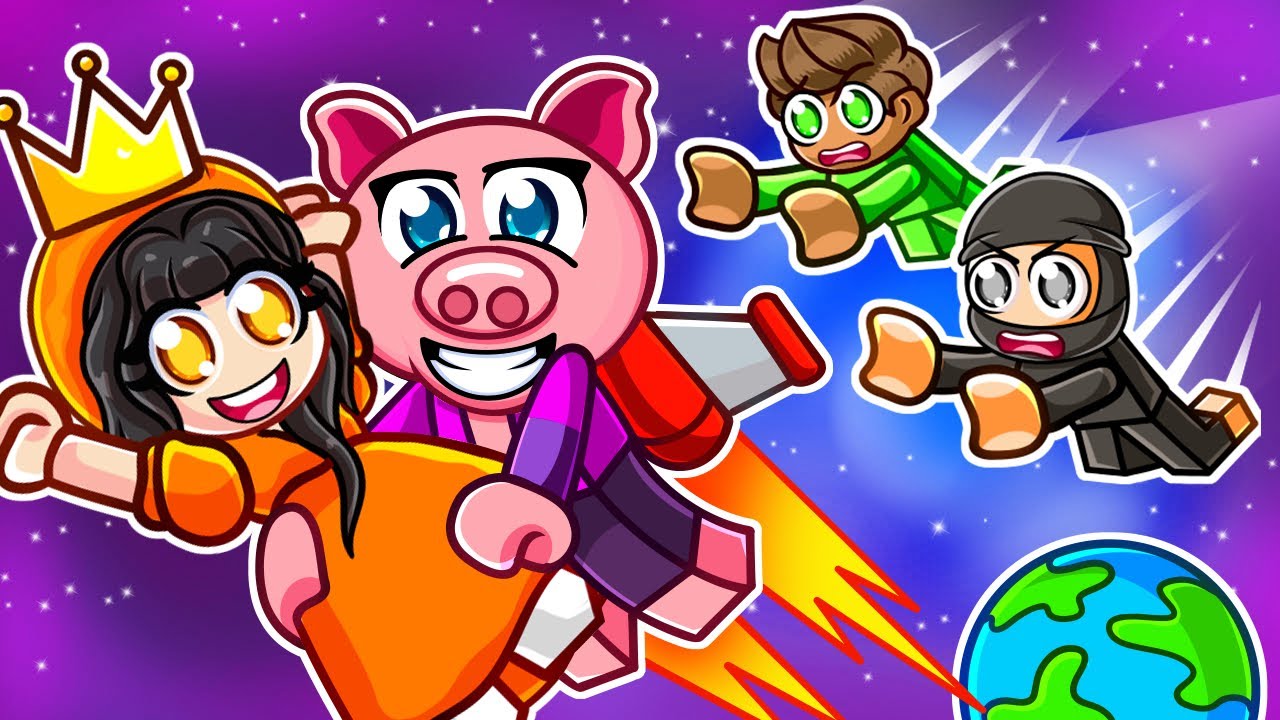 BouchaL LÉTÁ s JETPACKEM aby ZACHRÁNIL KRÁSNOU PRINCEZNU v Robloxu!