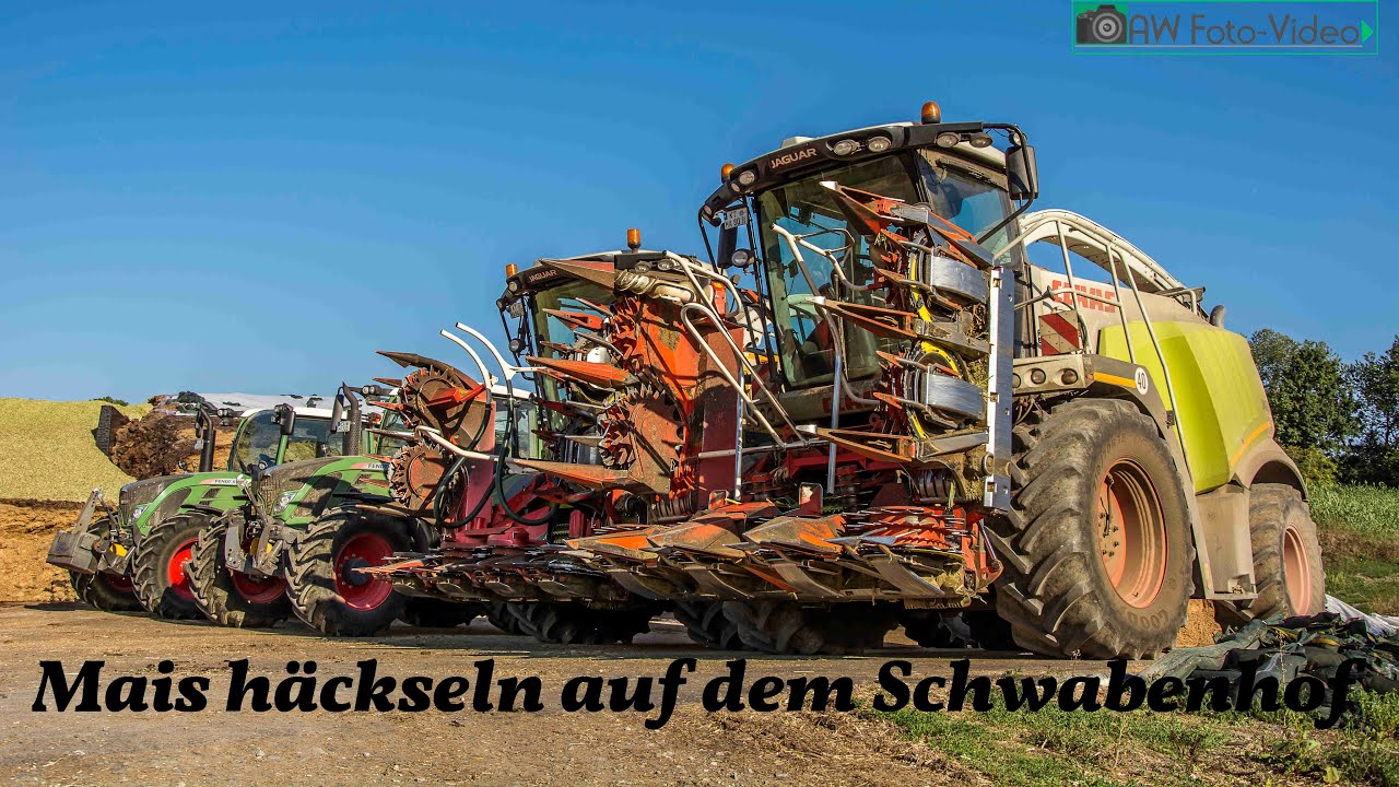 Schwabenhof Birklingen ► Mais häckseln 2015 [HD] I Fendt, Claas, Fliegl, Lamborghini, Deutz-Fahr
