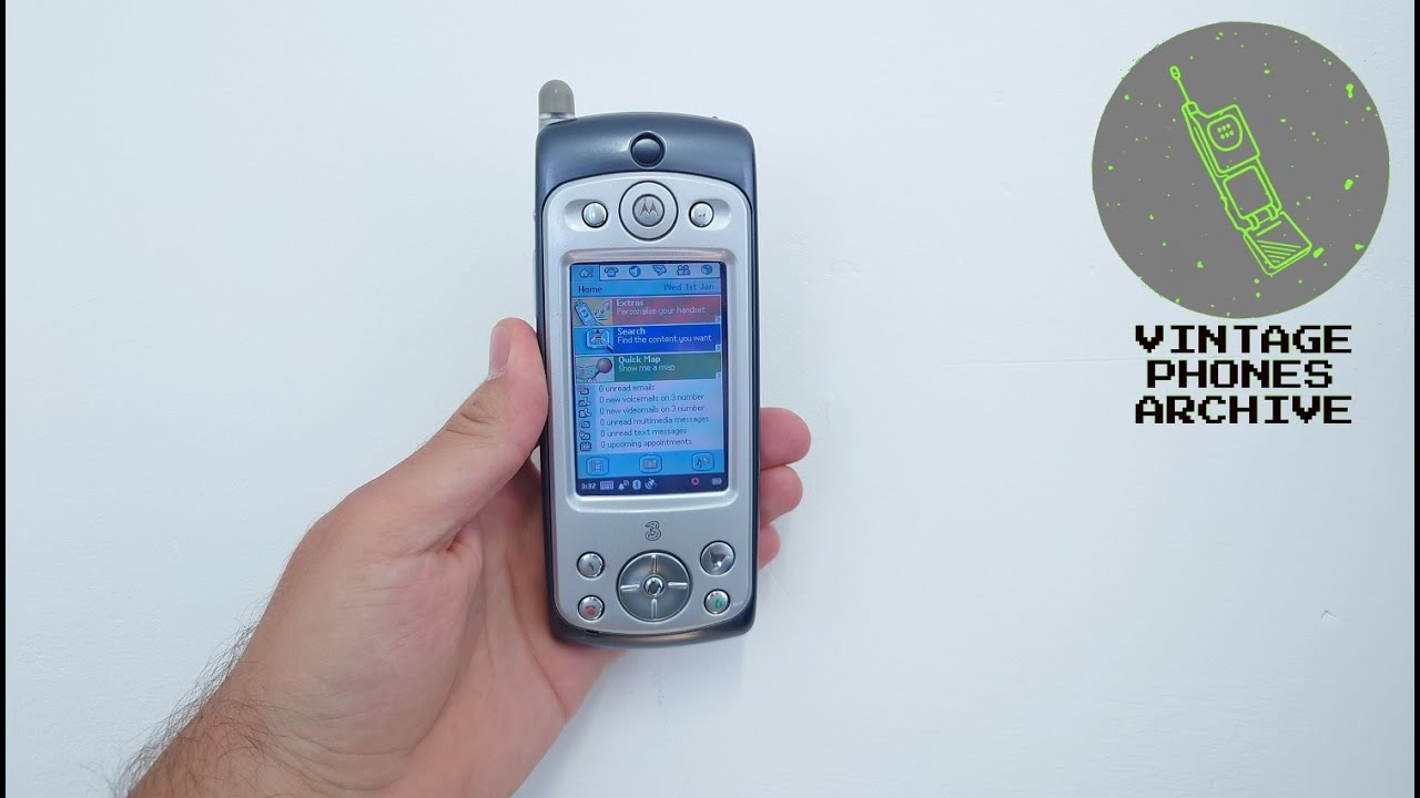 Motorola A920 Mobile phone menu browse, ringtones, games, wallpapers