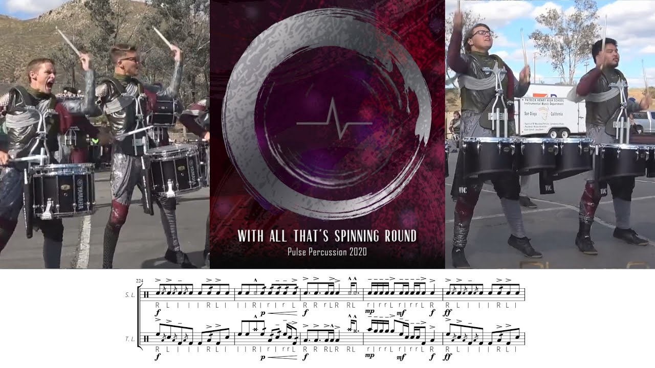 Pulse Percussion 2020 Full Show Transcription