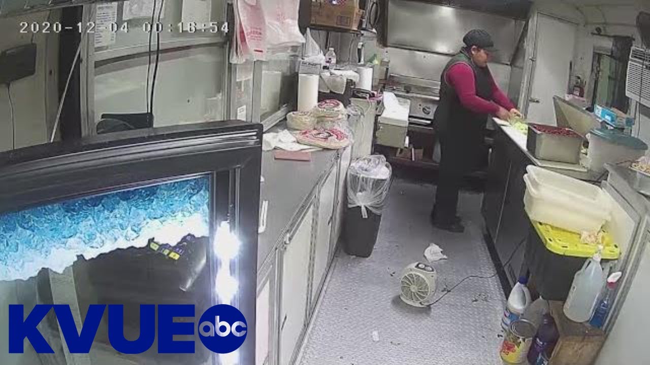 Surveillance video: Jefes Tacos employees robbed at gunpoint | KVUE