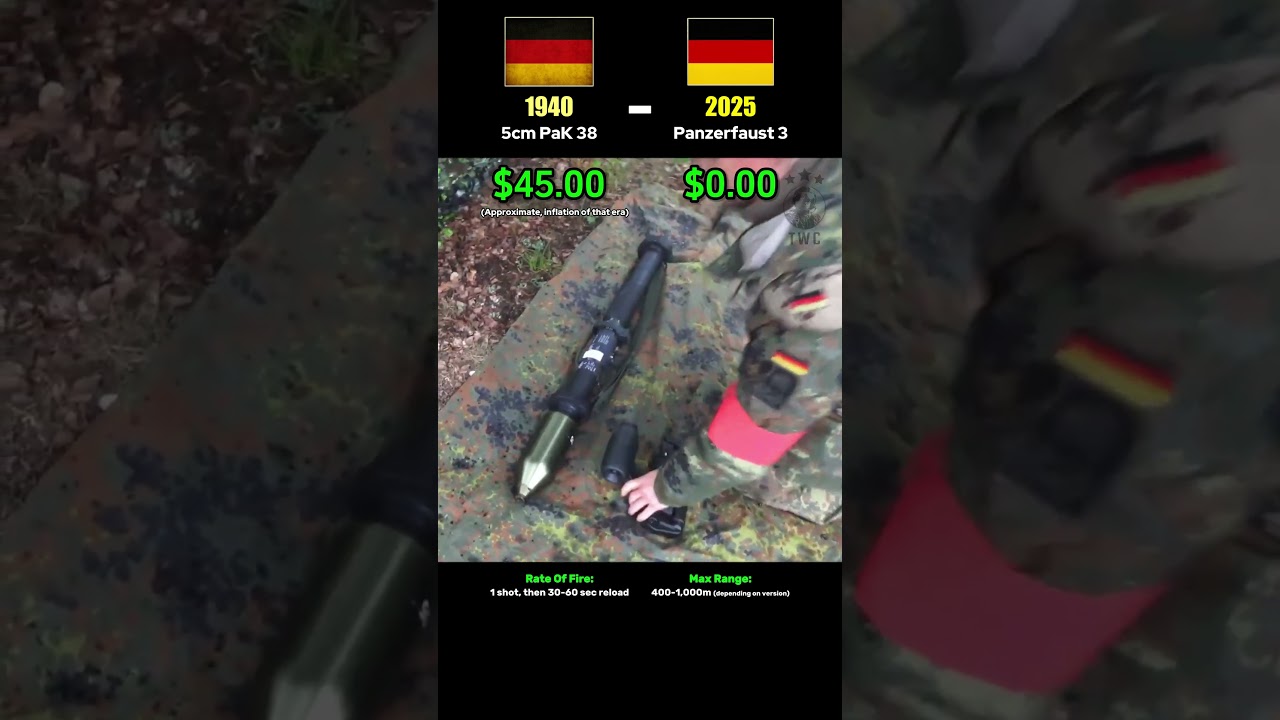 PaK 38 против Panzerfaust 3 | Как немецкие истребители танков развивались после Второй мировой во...