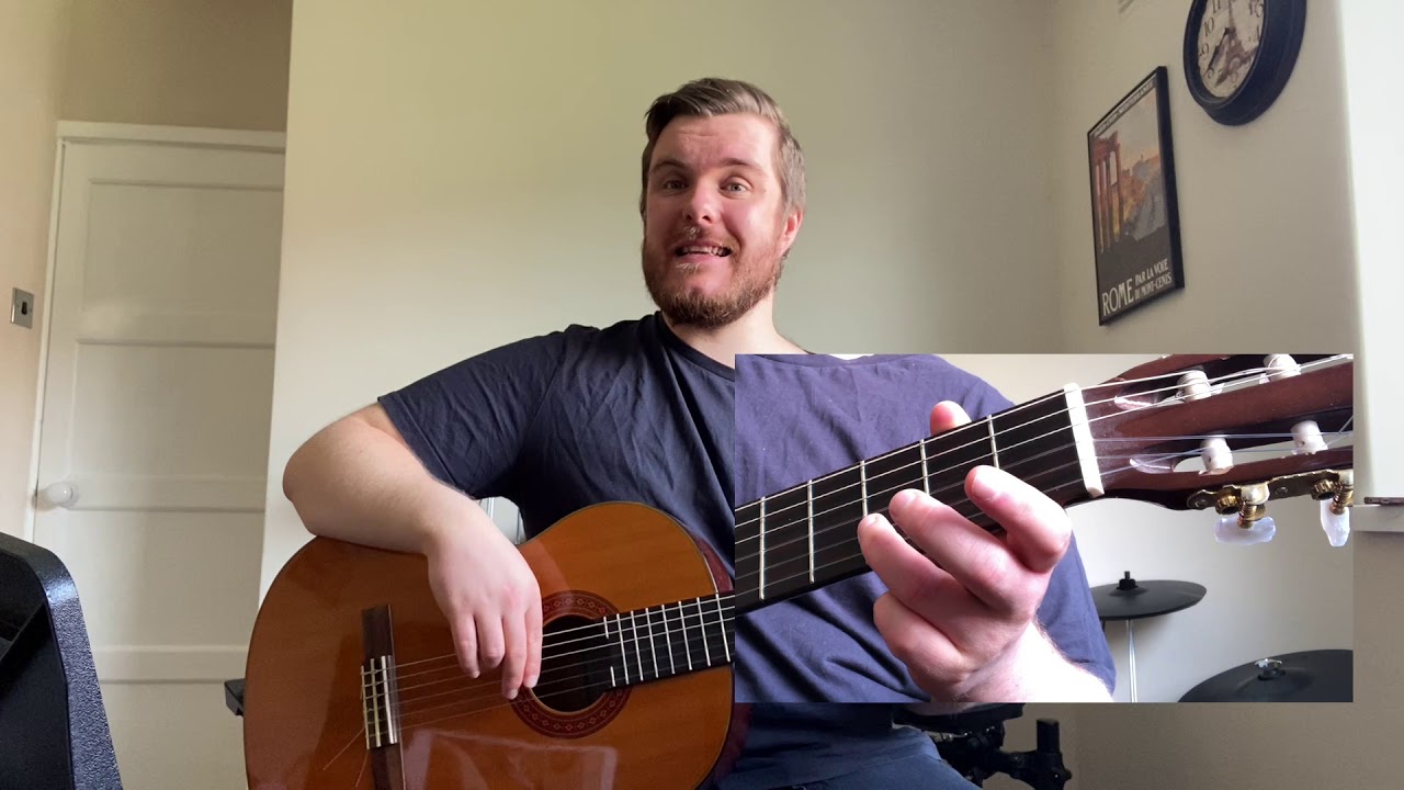 Guitar: Trinity Grade 2 - D Melodic Minor Scale and Arpeggio
