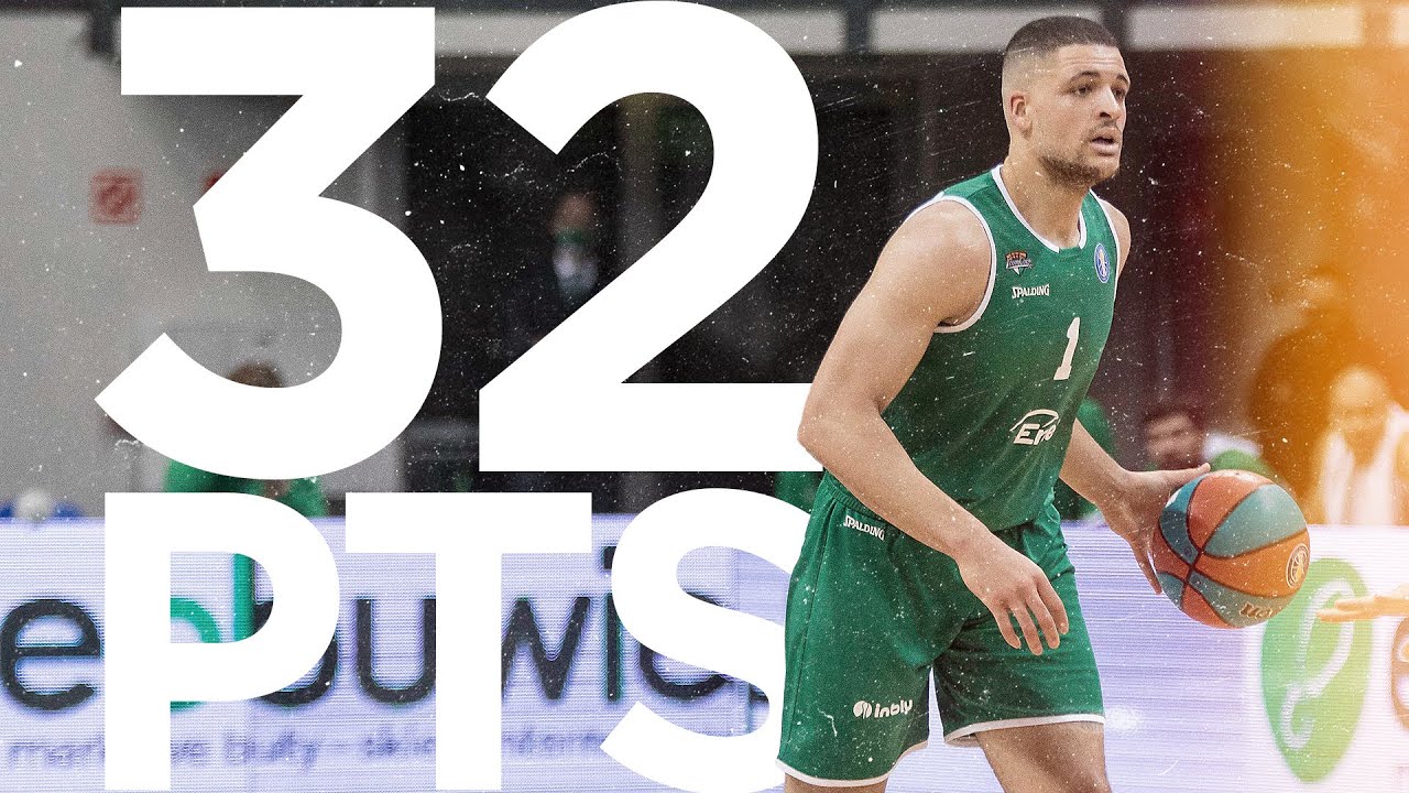 Iffe Lundberg vs UNICS - 32 PTS, 5 AST | Season 2020/21