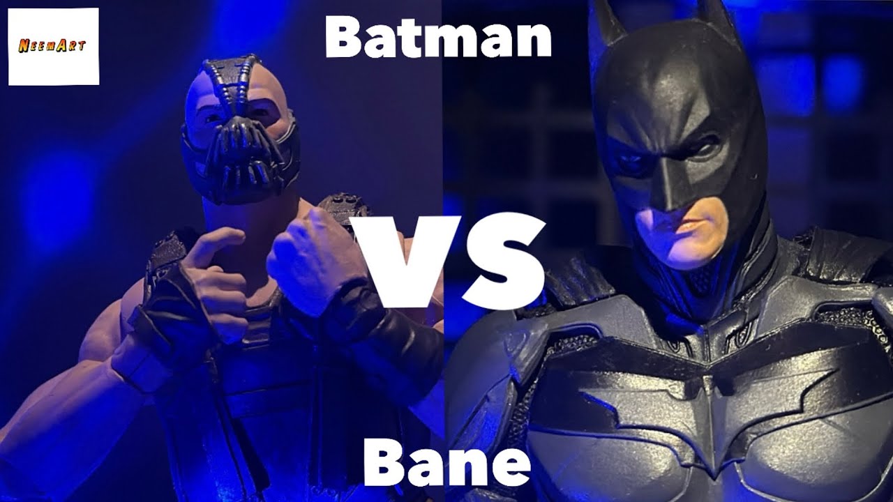 The Dark Knight Rises | Batman vs Bane | STOP MOTION!! | 4K