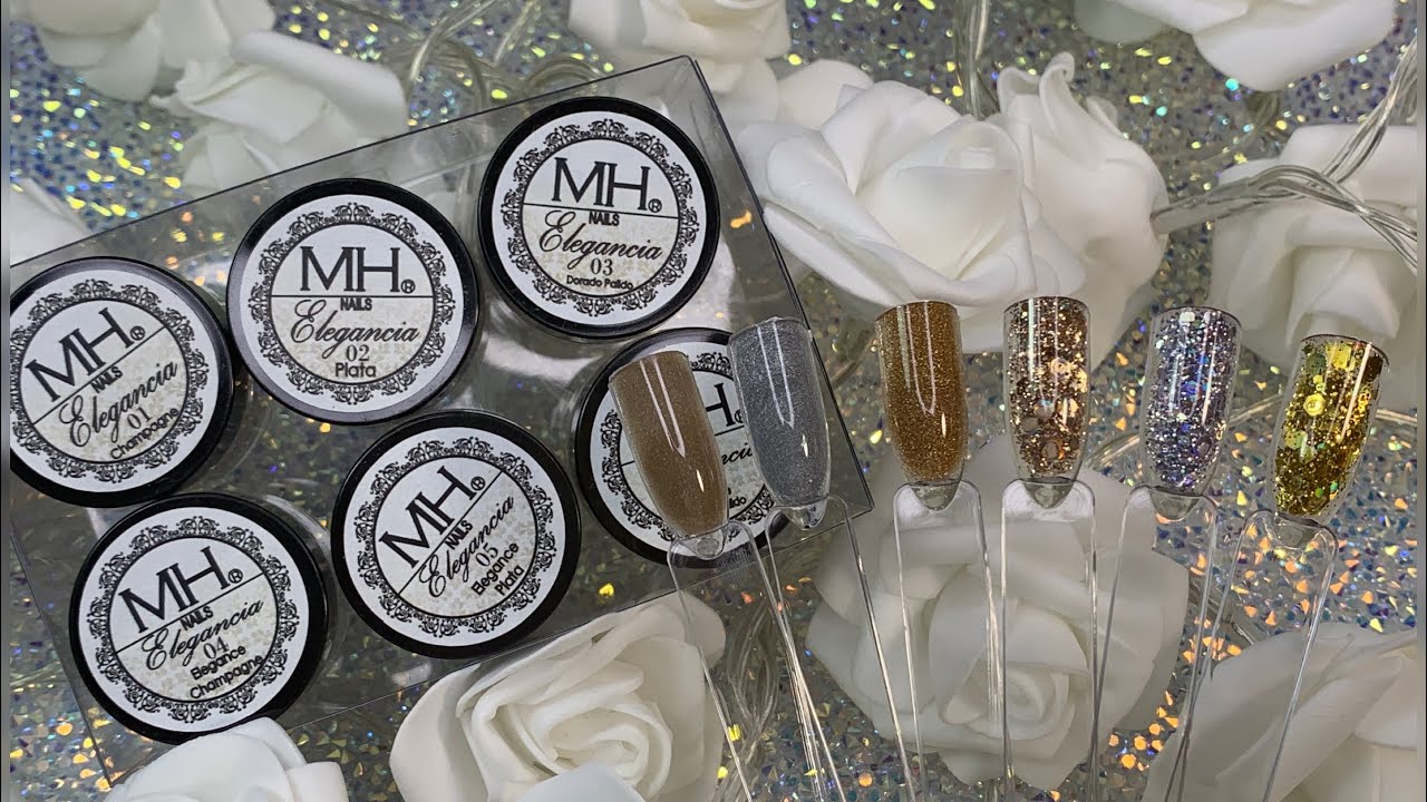 Colección ELEGANCIA de ACRILICOS MH NAILS