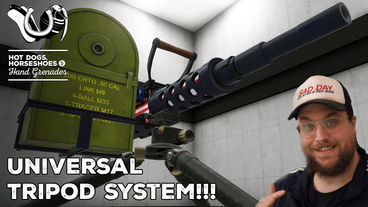 Universal Weapon Tripod System! Meatmas Contest Winners! H3VR Devlog