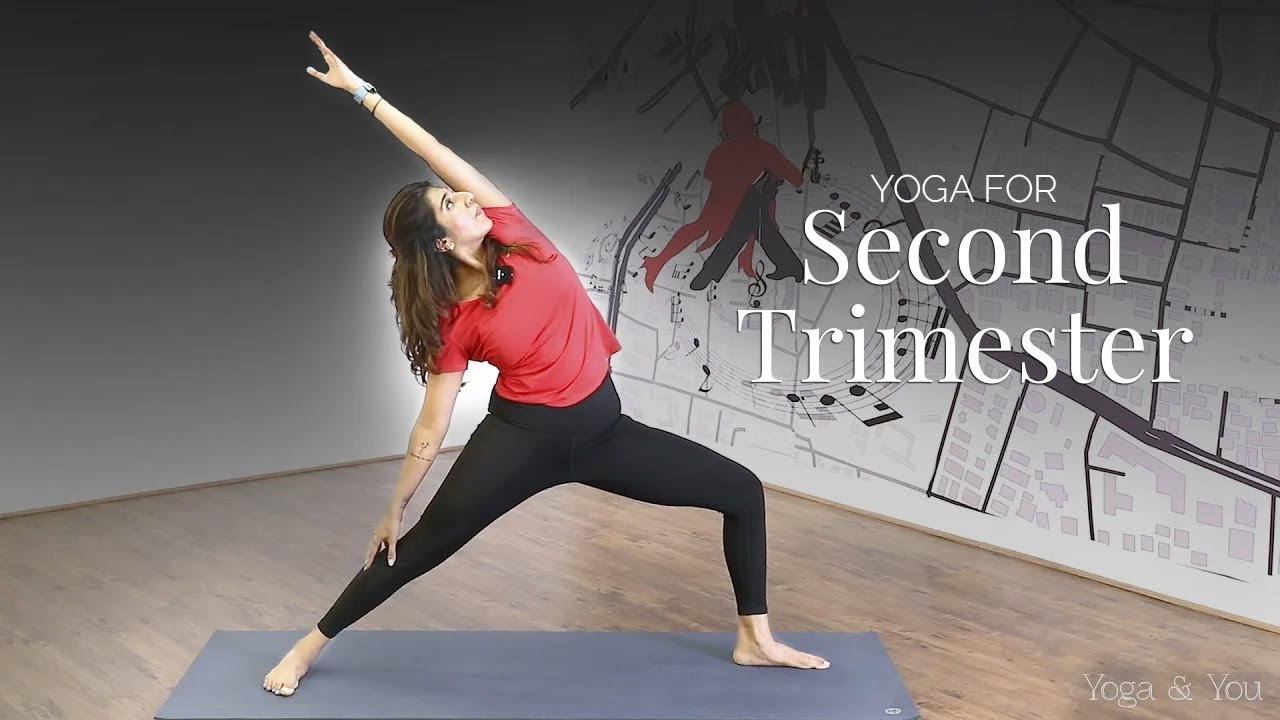 Yoga For Second Trimester | Prenatal Yoga | Pregnancy Yoga | Pregnancy Exercises | @VENTUNO YOGA
