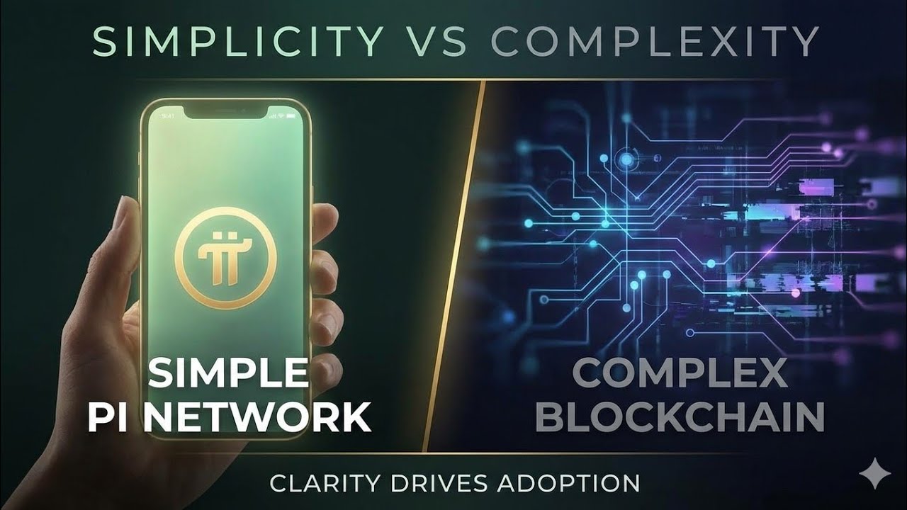 ليه Pi Network نجحت بالبَساطة؟ ومتى التعقيد يبقى خطر مش قوة