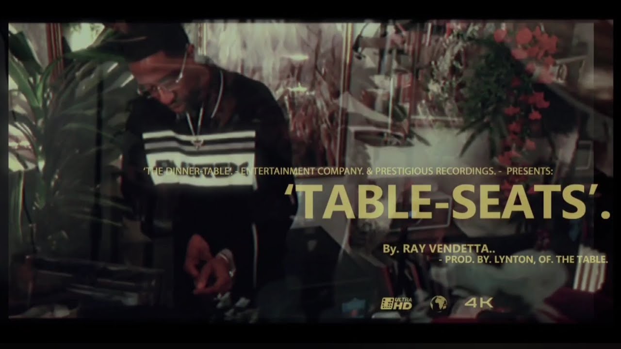 RAY VENDETTA- TABLE SEATS (PRODUCED BY LYNTON OF THE TABLE) 