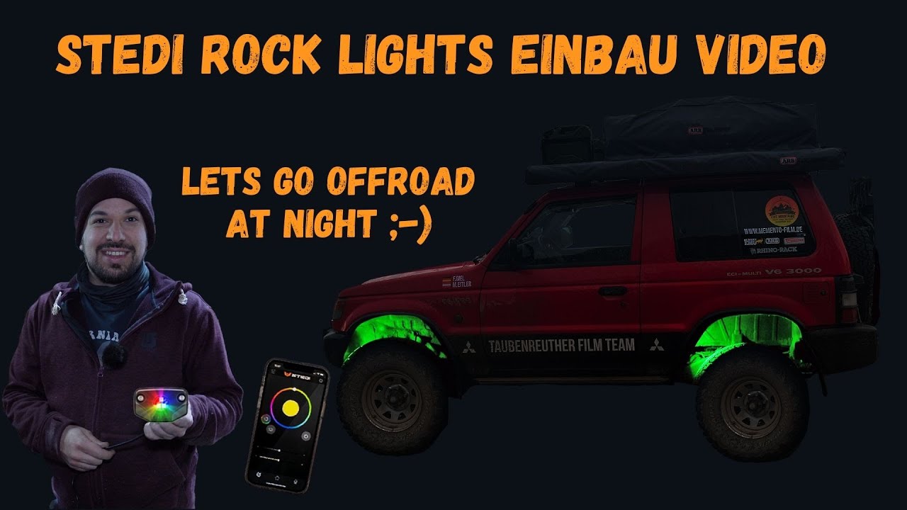 Offroad Equipment / Stedi Rock Lights Einbauvideo