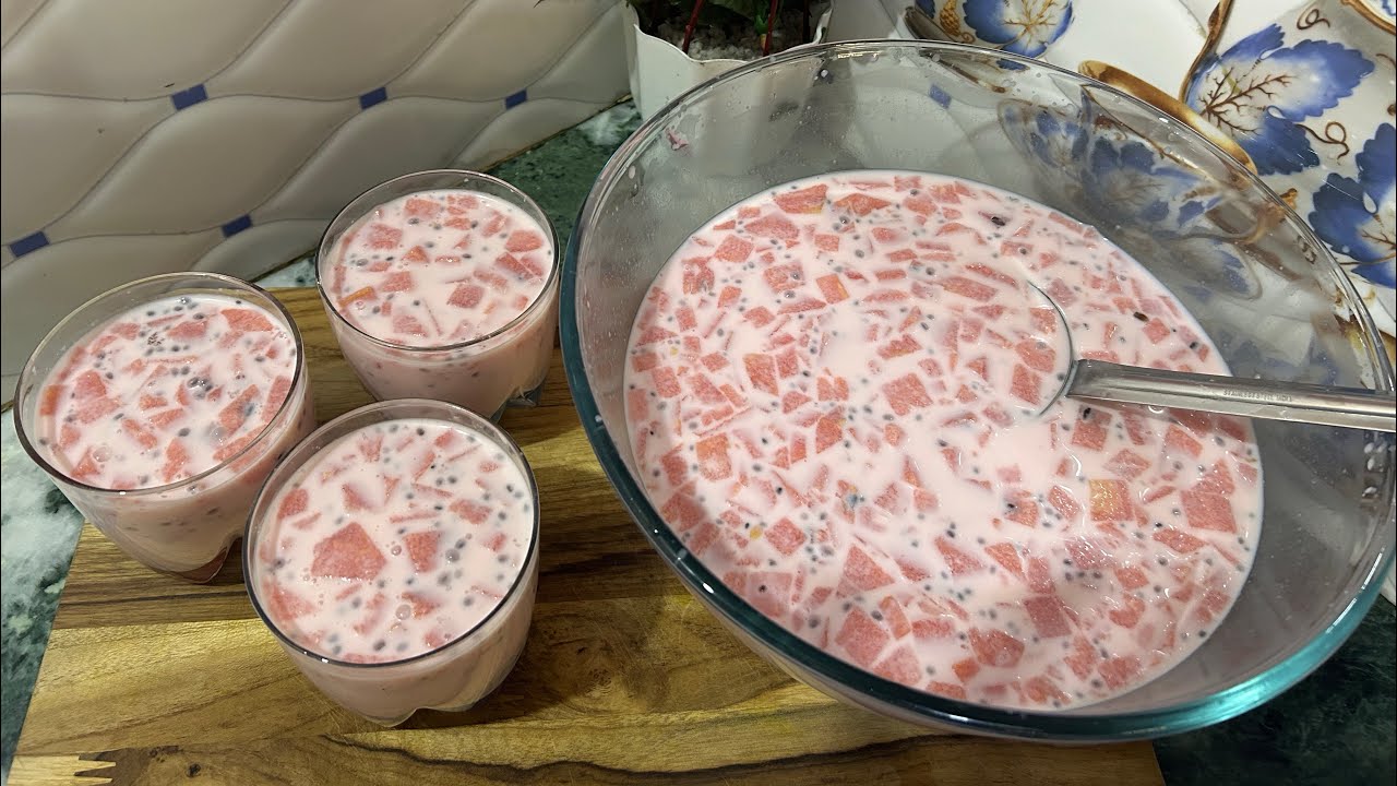 Special Sharbat for special month Ramazan🍸😋😋