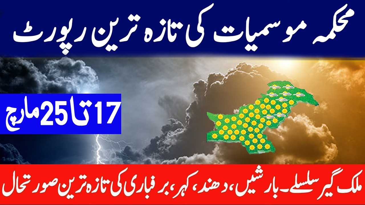 Tomorrow weather Pakistan, Weather Forecast for Next 7 days in Pakistan