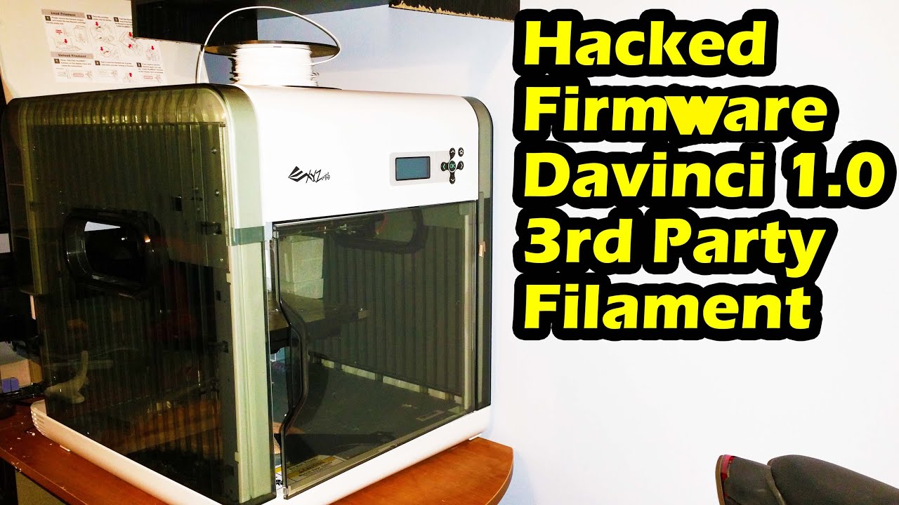 Flashing Davinci 1.0 3d Printer with Repetier Firmware - Easy Way