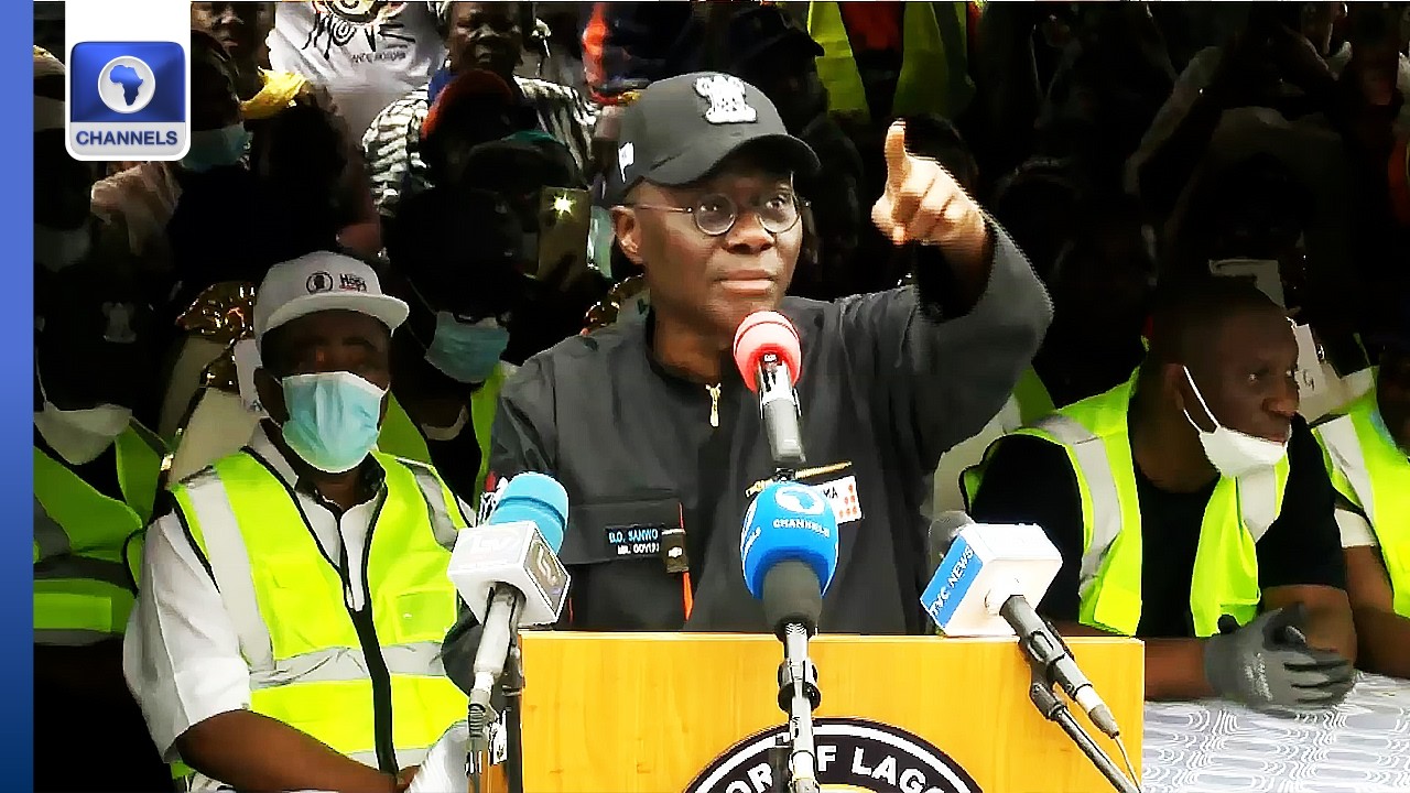 Flag-Off Of Monthly Environmental Sanitation Exercise In Lagos | LIVE