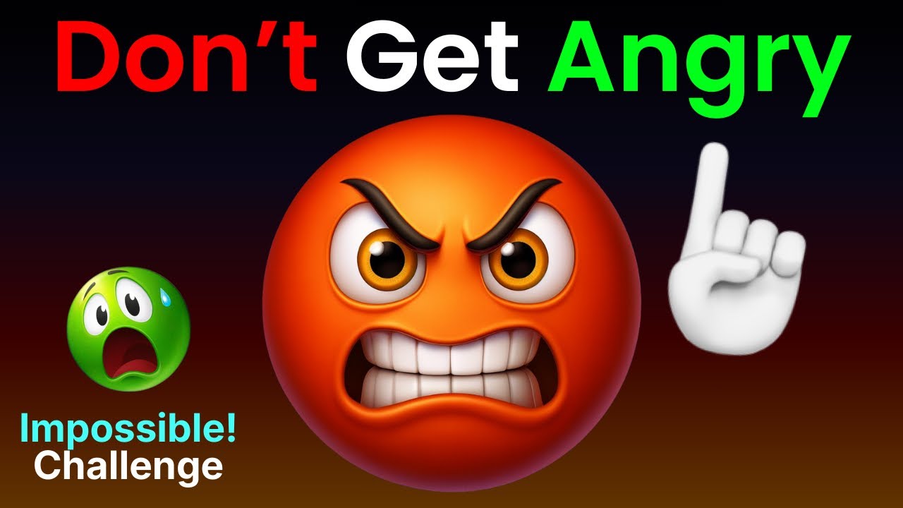 Try Not To Get Angry! (The Ultimate Patience Test) 😤