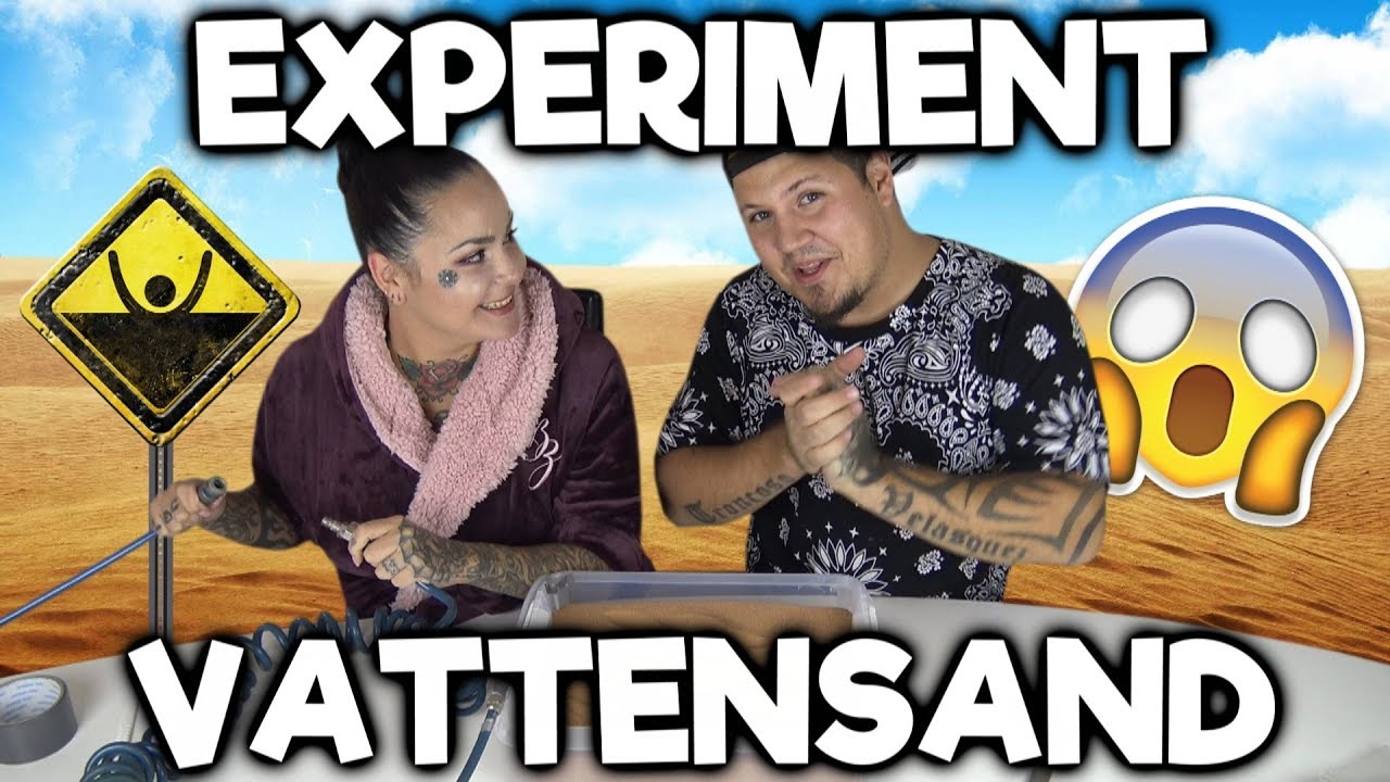 Skapar Flytande Sand Experiment