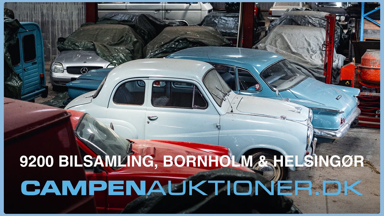 Auktion nr. 9200, Bilsamling, Bornholm & Helsingør