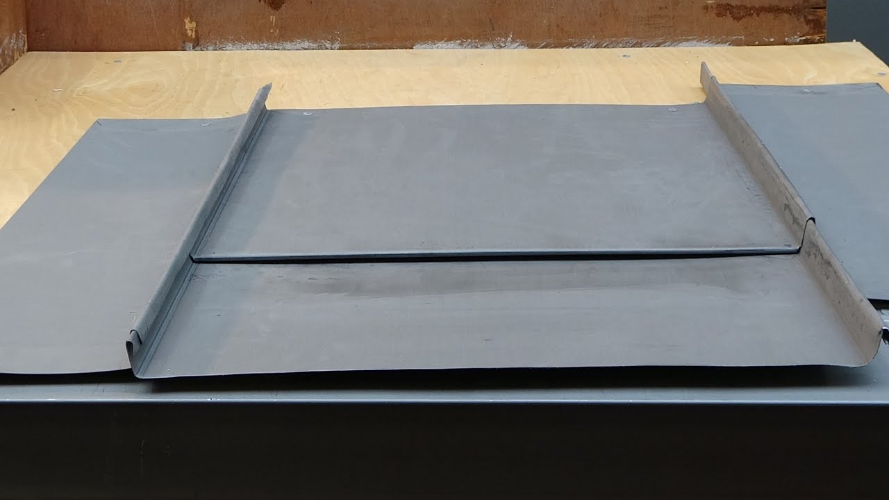 N°34  Jonction double agrafure