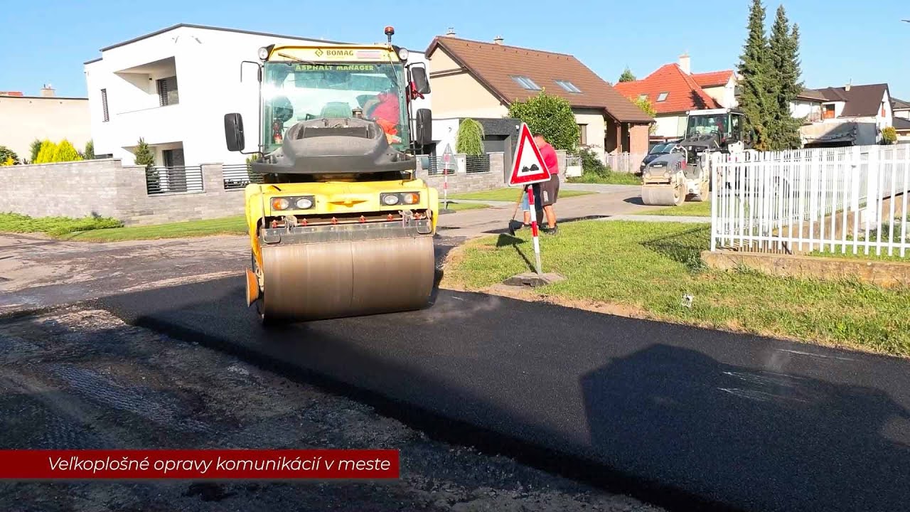 Investičné akcie v meste Partizánske za rok 2025