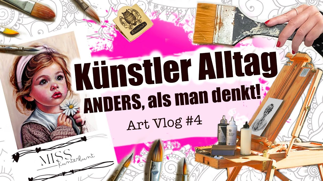 Künstler-Alltag | ANDERS als man denkt!! | Folge 4 - Miss Kunterbunt Art