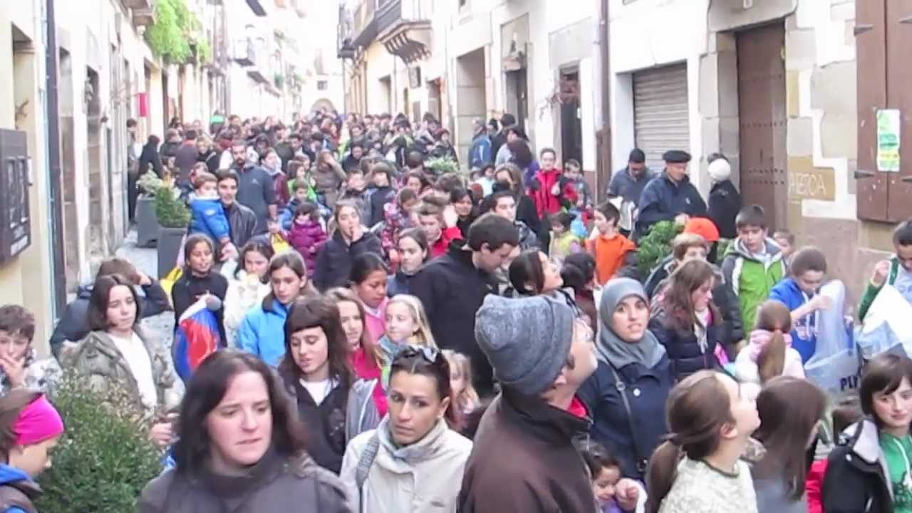 San Nikolas eguneko kantu eskea Seguran