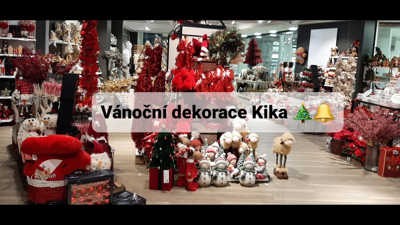 Vánoční dekorace Kika 🎄🔔