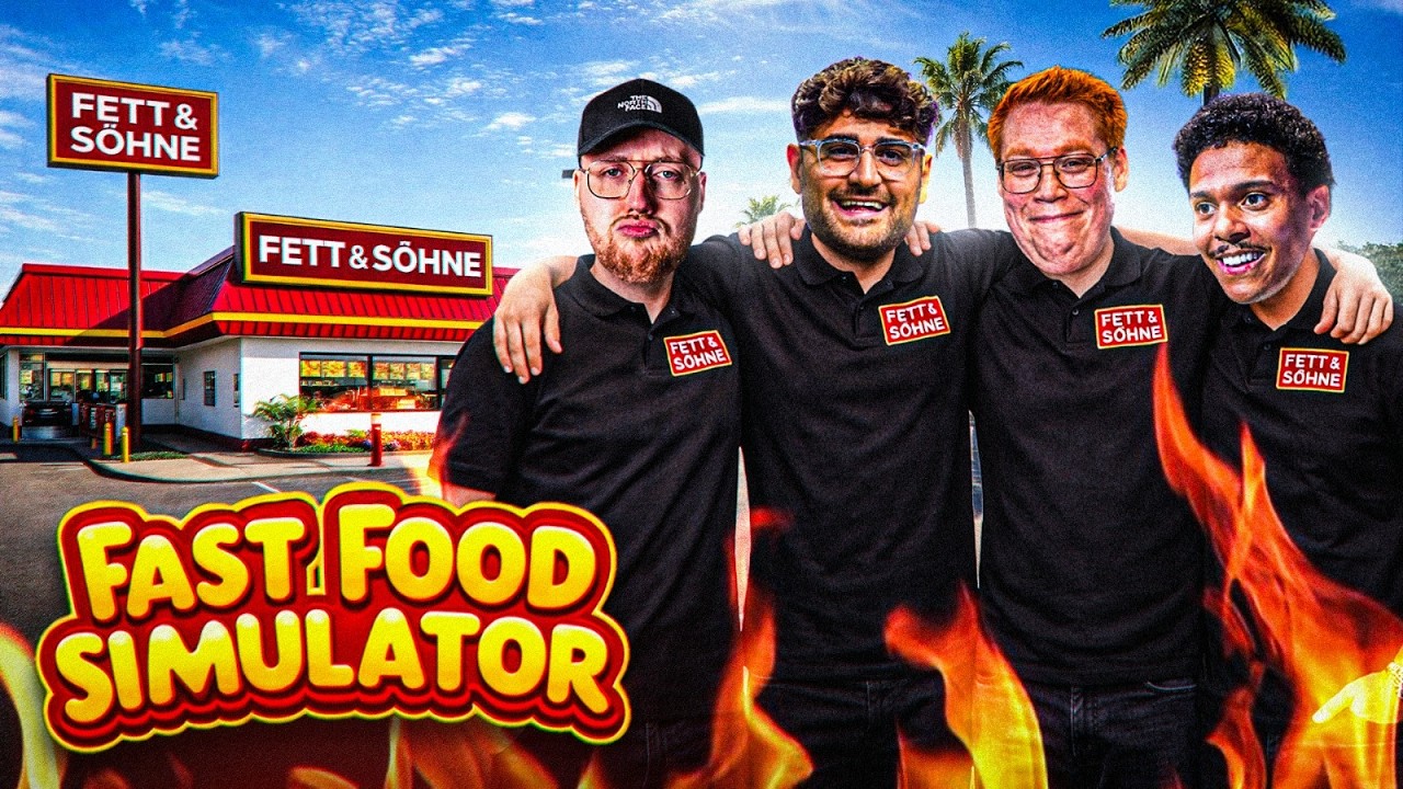 WILLY MUSS GEFEUERT WERDEN & ICH WERDE CHEF😡SABOTAGE im Fast Food Simulator mit GTime,Zarbex&Willy🔥