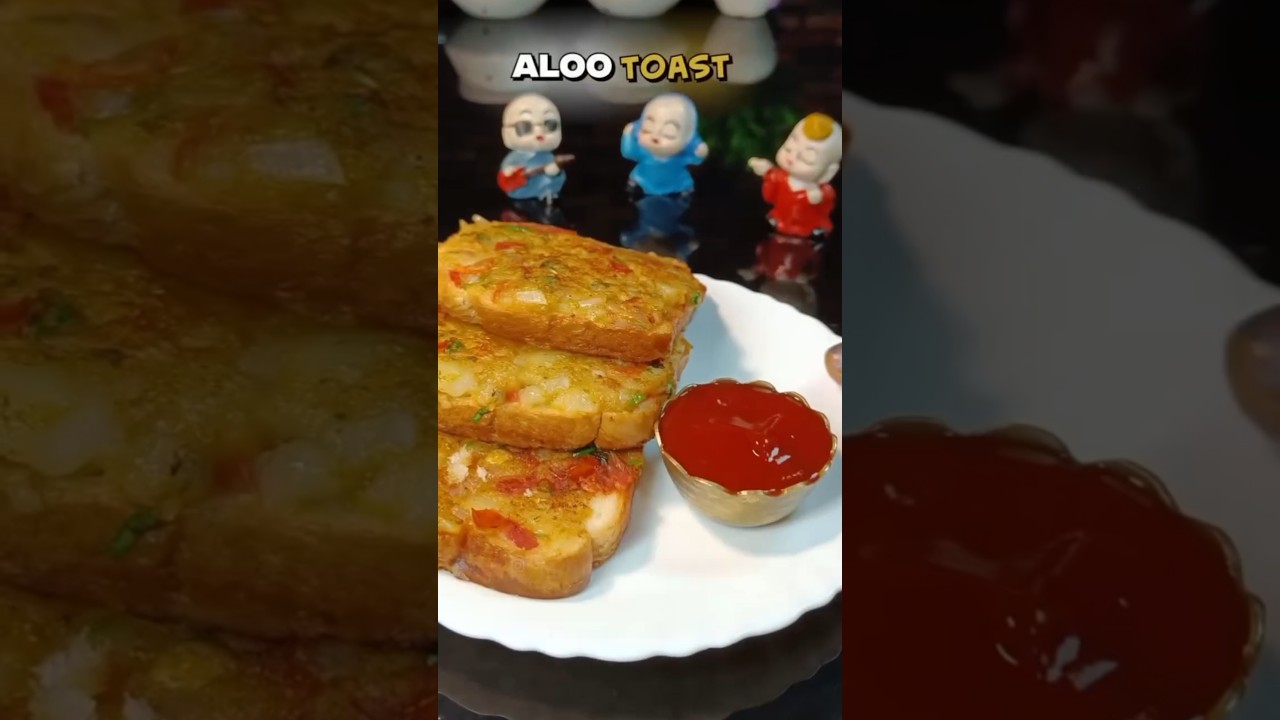 Aaloo tost 😍#viralshort #shortsfeed #indianfood #tost #breakfast