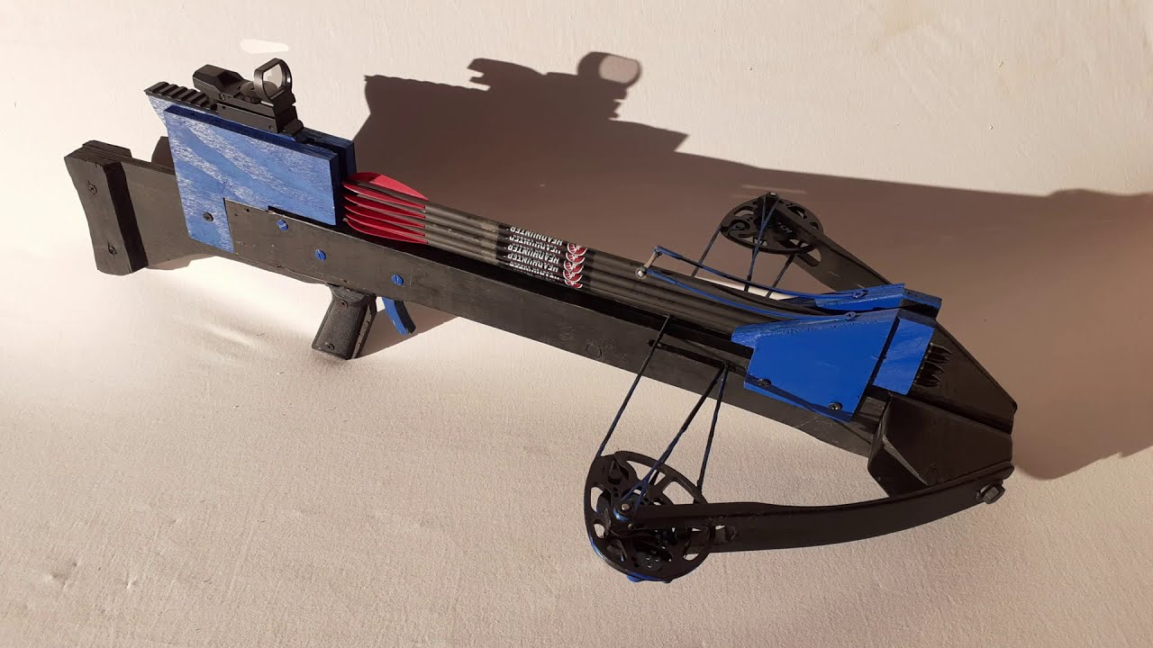 Magazine fed crossbow
