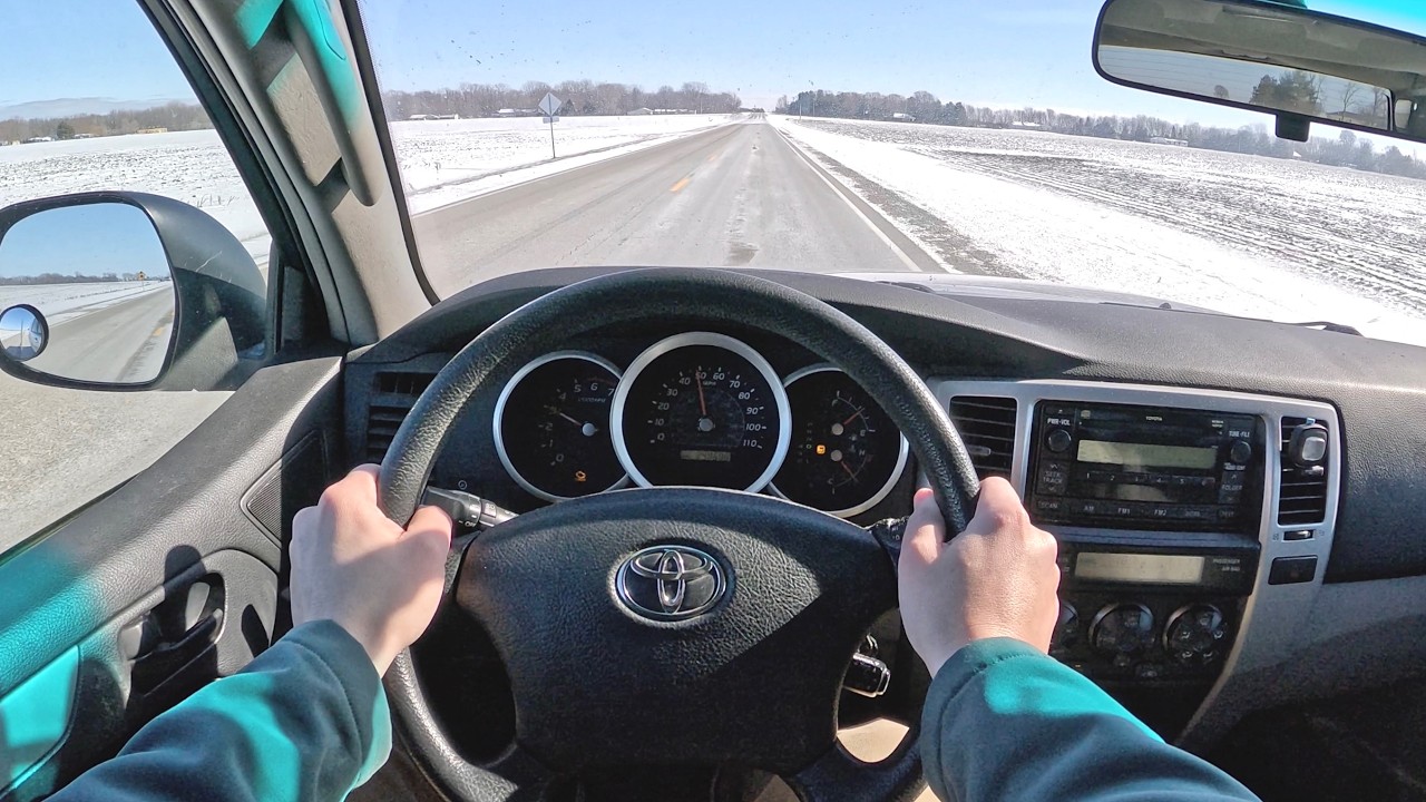 2008 Toyota 4Runner SR5 4WD POV Cold Start, Drive (4.0-Liter V-6)