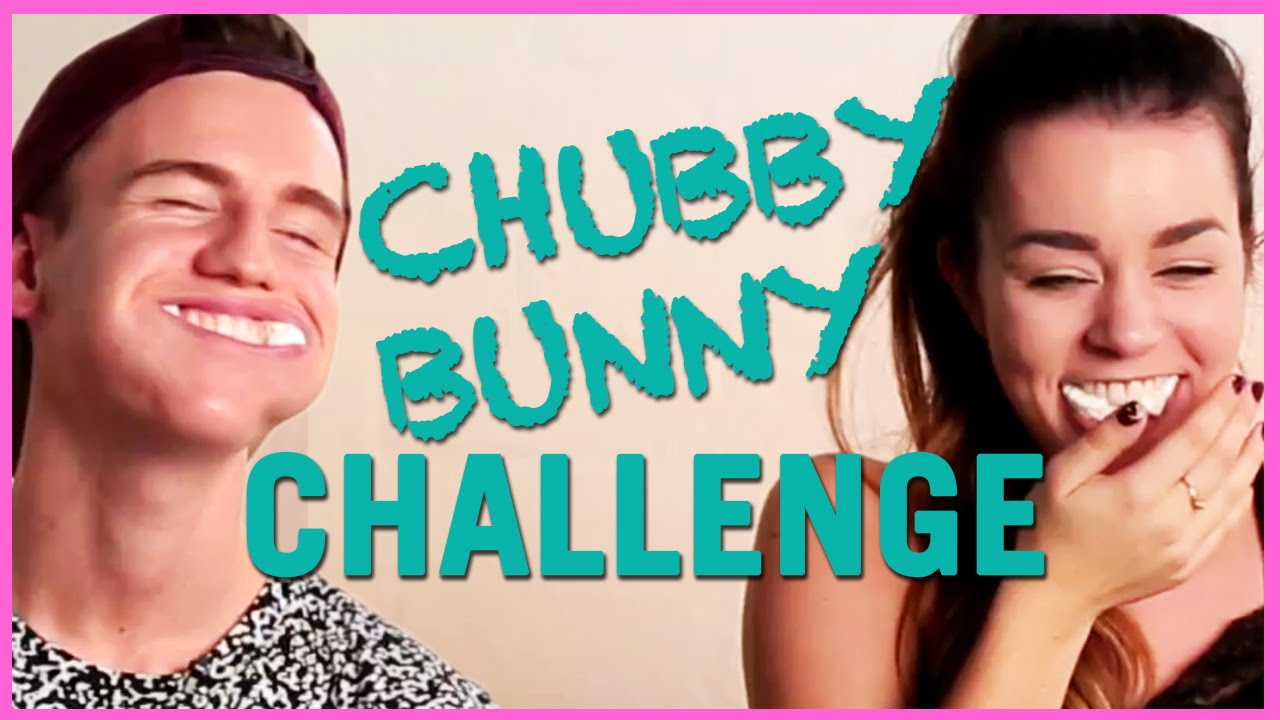 SierraMarieMakeup and JoshTryhane Chubby Bunny Challenge!